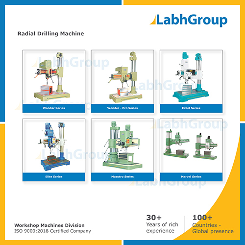 Radial Drill Machine For Engineering Workshop
