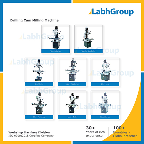 Drilling Cum Milling Machine For Engineering Workshop
