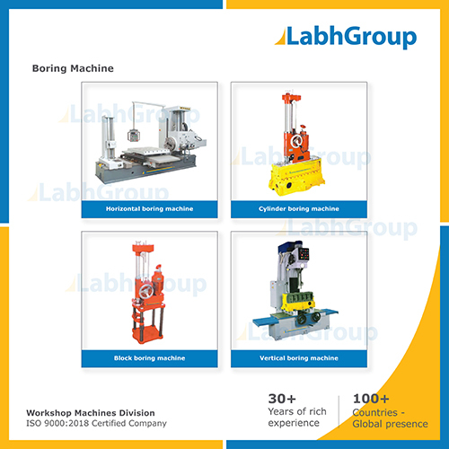 Boring Machine For Engineering Workshop