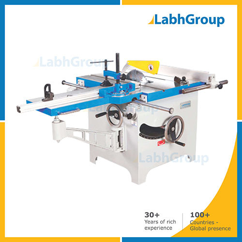Circular Saw Machine For Wood With Tilting Arbour & Sliding Table