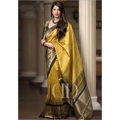 Ladies Designer Soft Banarasi Saree
