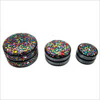 Lac Glitter Trinket Box