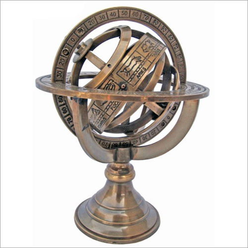 Brass Armillary Sphere