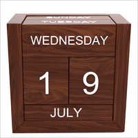 Wooden Calendar