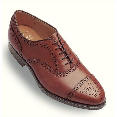 Medallion Tip Bal Oxfoed Shoes