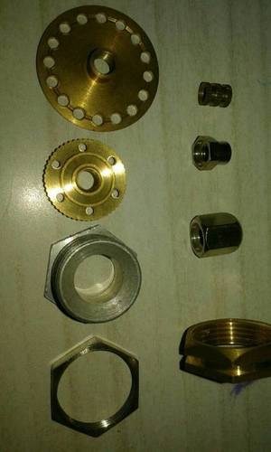 Brass Mixer Components - Color: Golden