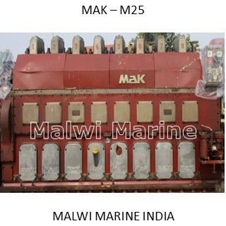 MAK-8M25-9M25-6M25-M25C MARINE DIESEL ENGINE