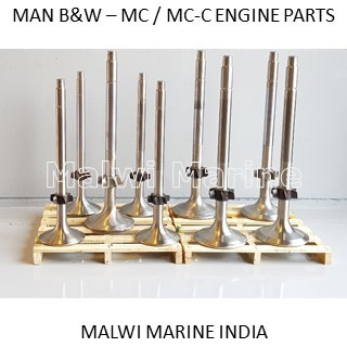 Man B&w Mc Mc-c Liner Cover Valve Crown Parts By MALWI MARINE
