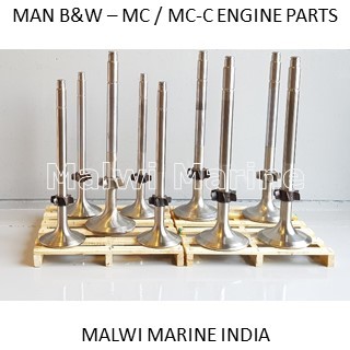 Man B&w Mc Mc-c Liner Cover Valve Crown Parts