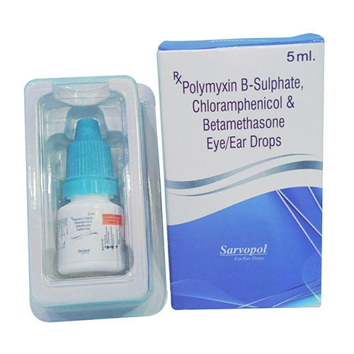 Polymyxin B Sulphate Betamethasone Eye Ear Drops