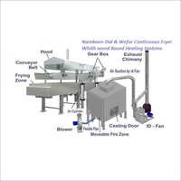 Mullty Product Snacks Continuous Fryer