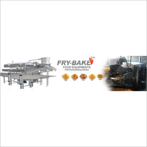 Continuous Namkeen Fryer with Diesel Heat Exchanger