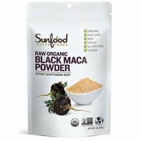 Sunfood, Raw Organic Black Maca Powder, 4 Oz (113 G) Sfd-10118 Efficacy: Promote Healthy & Growth