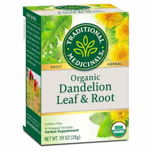 Traditional Medicinals Organic Dandelion Leaf & Root Herbal Tea (16 Tea Bags)