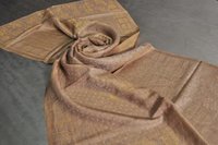Fine Wool Zari Self Design Stole