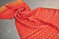 Fine Wool Zari Pyramid Stole
