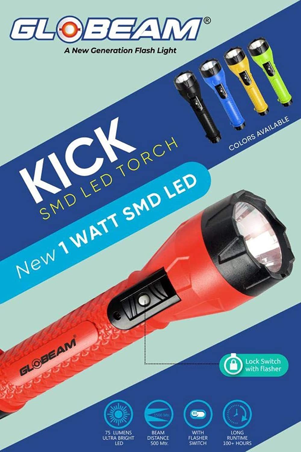 Globeam Kick Smd LED Torch