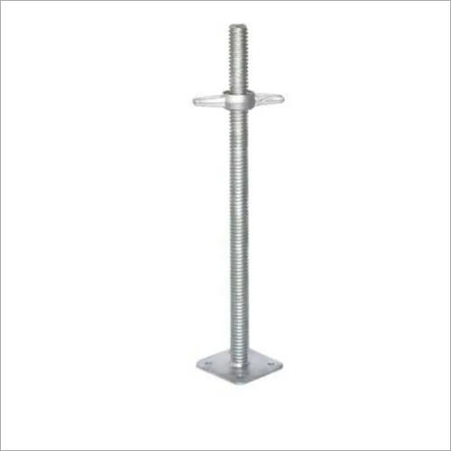 Scaffolding Base Jack - Mild Steel | Application for Construction and Structure Pipe, Standard Constitute Design