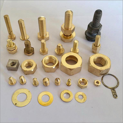 Brass Metal Nuts Bolts And Washers