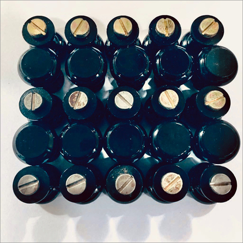 Black Coated Brass Knob