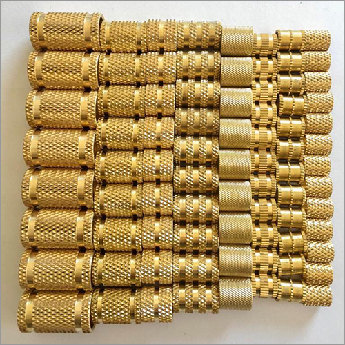 Brass Knurling Moulding Inserts