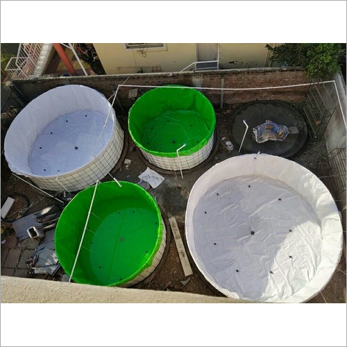 4 mtr Biofloc PVC Fish Tank