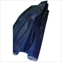 Pvc Coated Polyester Fabric - 200m X 3m | Black, Plain Texture, Durable Polyester Material