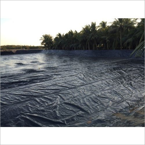 Waterproof HDPE Liners - HDPE Material, Plain Design, Color: Black | Standard Quality for Versatile Applications