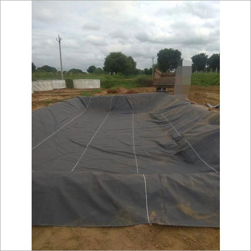 HDPE Pond Liners - 50-200 m Length, Black Color | HDPE Material, Standard Design for Pond Lining and Various Applications