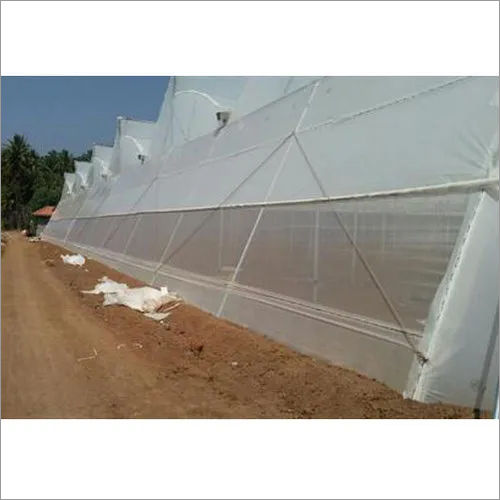 Naturally Ventilated Greenhouse Net Greenhouse Size: Large