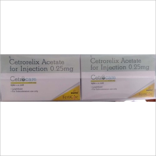 0.25mg Cetrorelix Acetate For Injection