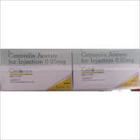 0.25mg Cetrorelix Acetate For Injection