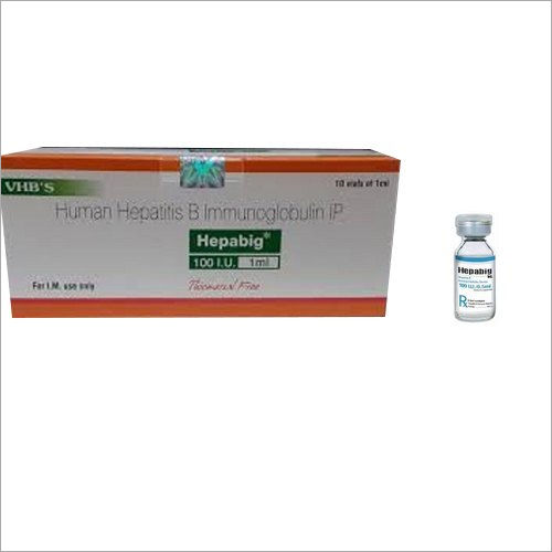 100 IU Human Hepatitis B Immunoglobulin IP