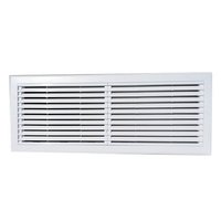 Erode White Air Conditioner Grill