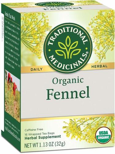 Traditional Medicinals Teas Fennel Tea 16 bags