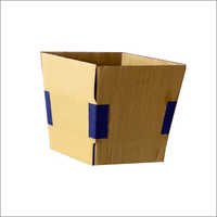 5 Ply Corrugated Box With Binding Cloth - Corrugated Board, Customized Brown Color, Size & Shape Options | Durable, Versatile Packing Solution