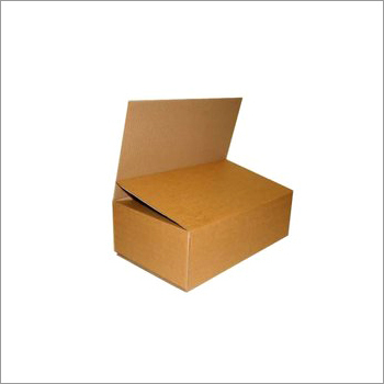 Full Flap Corrugated Box - Brown, Various Sizes Available | Material: Paper, Customizable Shape, Size, and Style