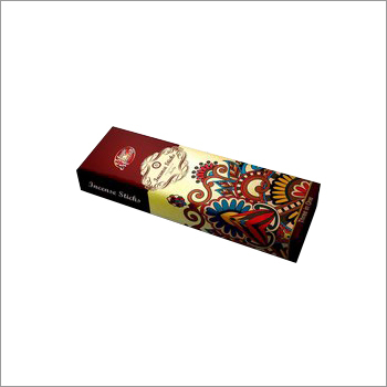 Incense Stick Box - Corrugated Board Rectangle | Multicolor Printed Design, Eco-Friendly Paper Material