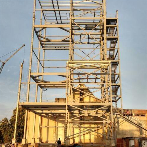 High Rise Steel Building - Steel | Hot Rolled, Color Coated, Suitable for Plant, Warehouse, Workshop