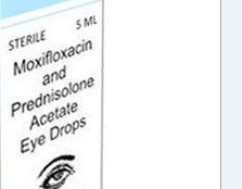 Moxifloxacin and Prednisolone Eye Drop