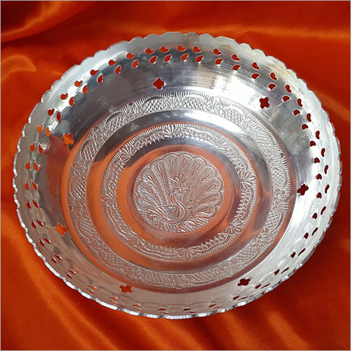 Indian Silver Plated Fruit Bowl