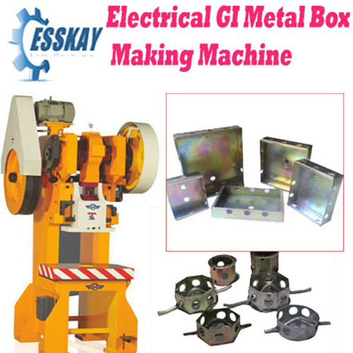 Manual Electrical Metal Box Making Machine