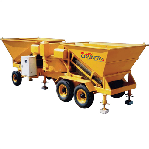 Heavy Duty Mobile Batching Plant By CONINFRA MACHINERY PRIVATE LIMITED