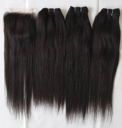 Wholesale Price No Tangle No Shedding Remy Virgin straight human hair