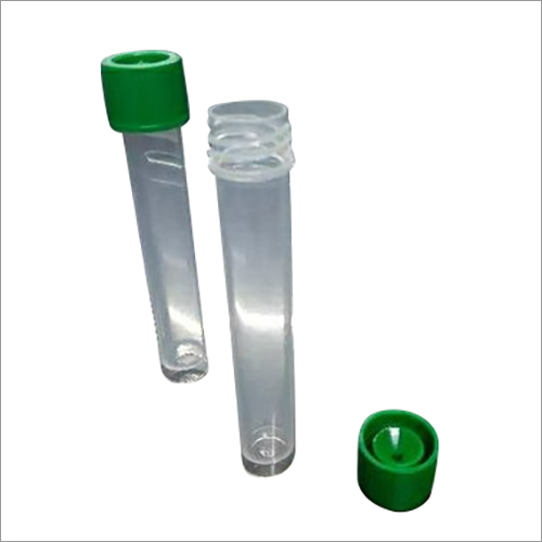 Swab Sticks Sterile In Hard PP Tube - Hard PP Material, 12 ML Capacity, Transparent Color | Impermeable Design, Available in Multiple Sizes and Shapes