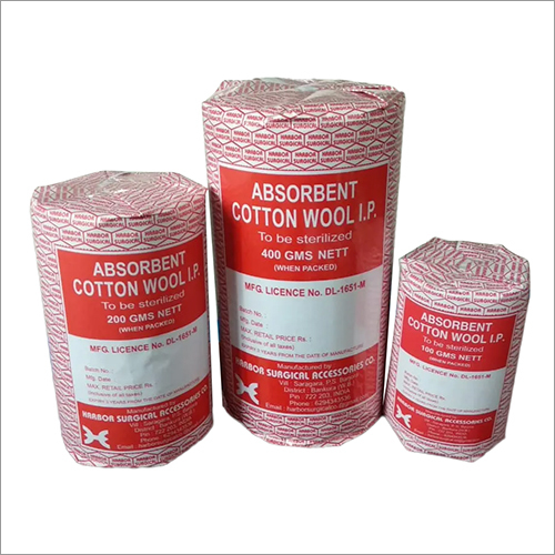 Absorbent Cotton Wool Grade: Medical Grade