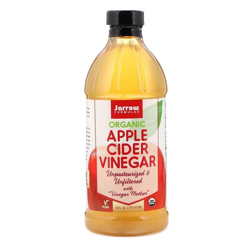Jarrow Formulas, Organic Apple Cider Vinegar, 16 Fl Oz (473 Ml) Efficacy: Promote Healthy & Growth