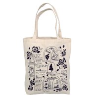 Natural Cotton Tote Bag With Inside Open Hanging Pocket