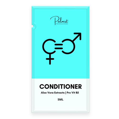 Palmist Hair Conditioner Sachet 5ml - Aloe Vera Gel, 5 Milliliter, White | Sulphate & Paraben Free, Suitable for All Hair Types, Detangles Hair