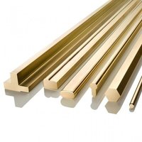 Brass Section And Profile Rods - Polished Finish, Golden Color | Industrial Grade, Warranty Included